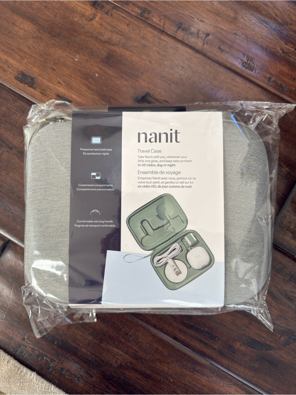 Nanit Travel Case in Light Gray – Protective Kids Accessory Organizer